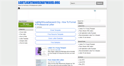 Desktop Screenshot of lgbtlighthousehayward.org